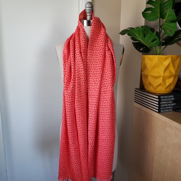 Polka Dot Reversible Scarf NEW! - Picture 13 of 14